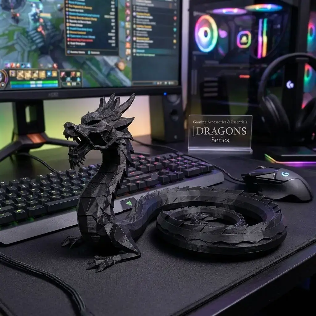 Eastern Dragon Sculpture