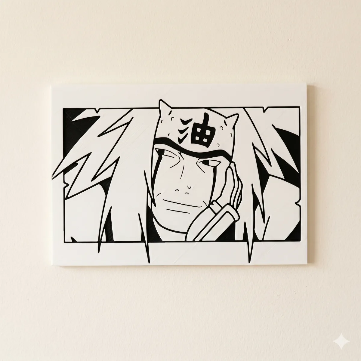 Jiraiya 3D Wall Art