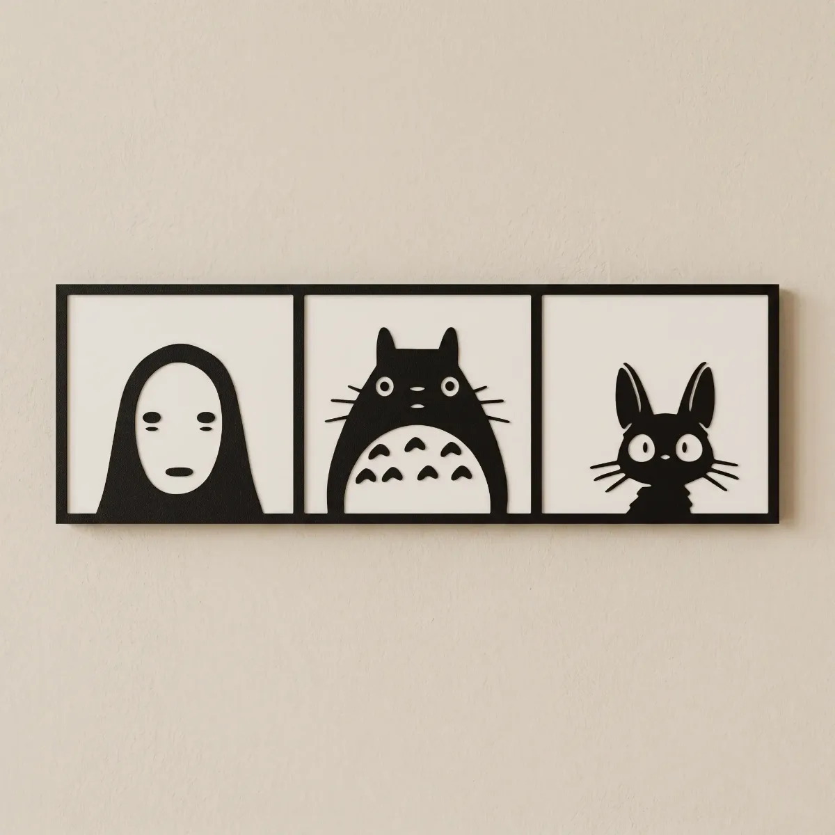 Studio Ghibli Minimalist Wall Art